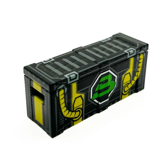 Blacktron BrickArms Crate With Lid Official B3 Customs - ToylandEU