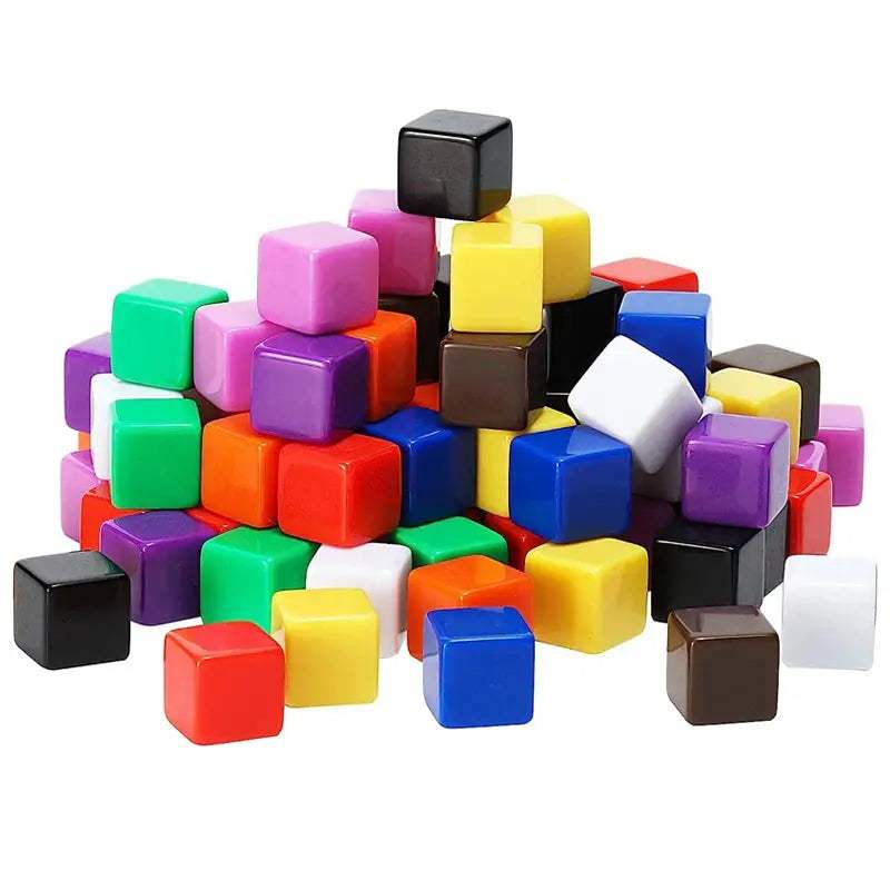 Blank Dice Counting Cubes For Math Learning And Education - ToylandEU