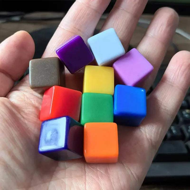 Blank Dice Counting Cubes For Math Learning And Education - ToylandEU