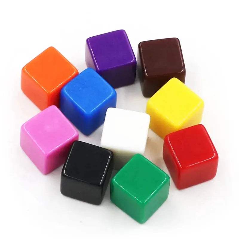 Blank Dice Counting Cubes For Math Learning And Education - ToylandEU
