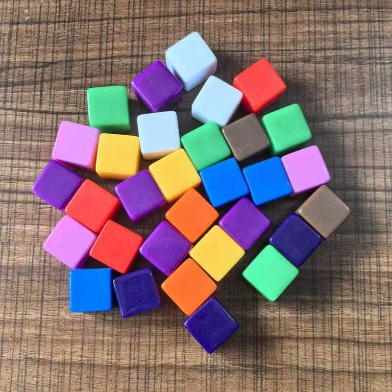 Blank Dice Counting Cubes For Math Learning And Education - ToylandEU
