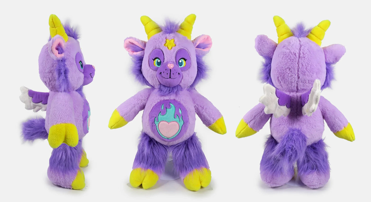 Blazing Heart Beelzebear Plush For Motivational Cheer - ToylandEU