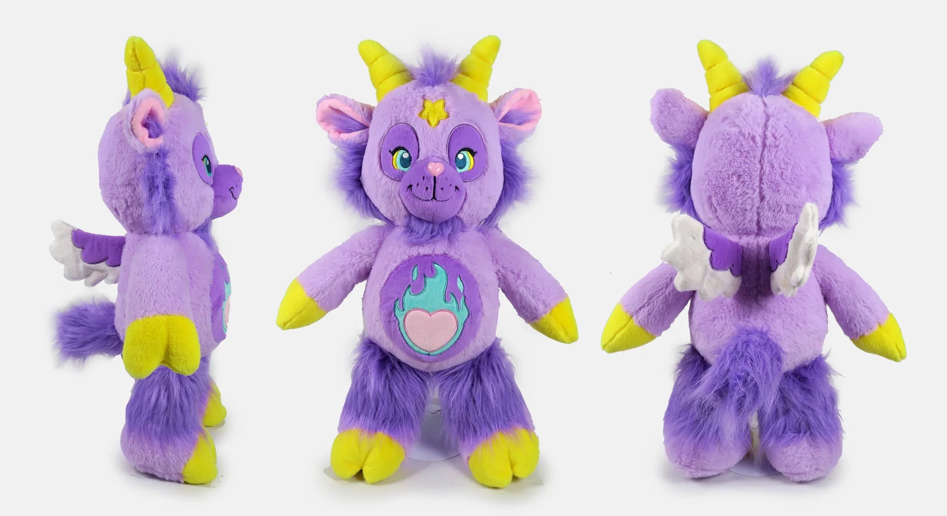 Blazing Heart Beelzebear Plush For Motivational Cheer - ToylandEU
