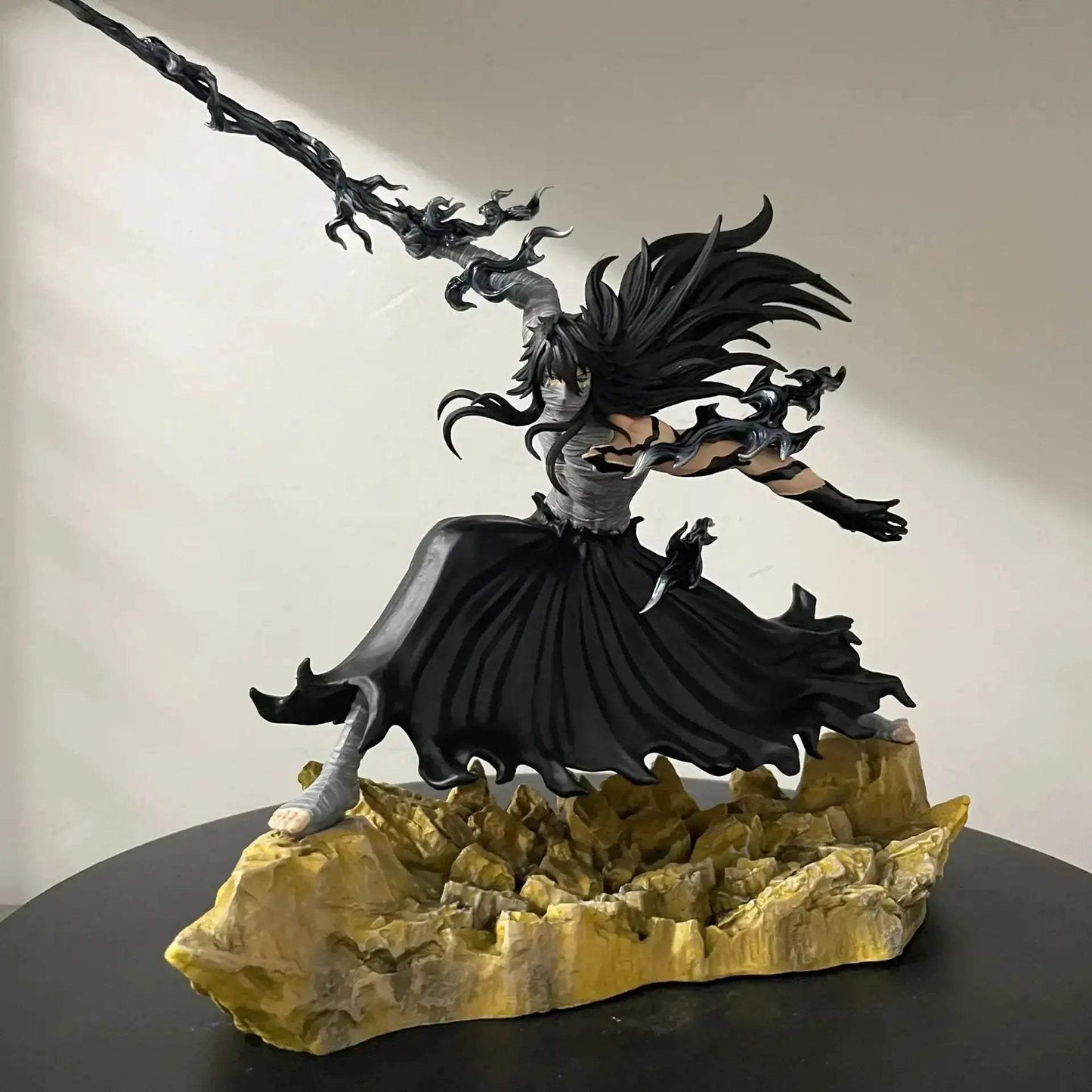 ‌Bleach Anime Figurines Ichigo Kurosaki Final Getsuga Tensho Combat Figure Model Statue 24 CM - ToylandEU