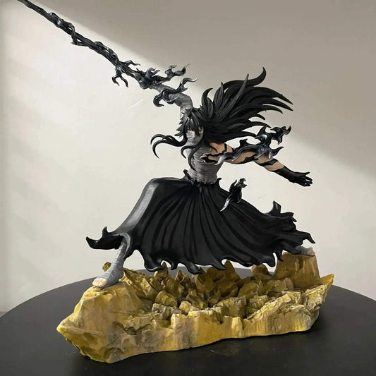  ‌Bleach Anime Figurines Ichigo Kurosaki Final Getsuga Tensho Combat Figure Model Statue 24 CM -  ToylandEU™