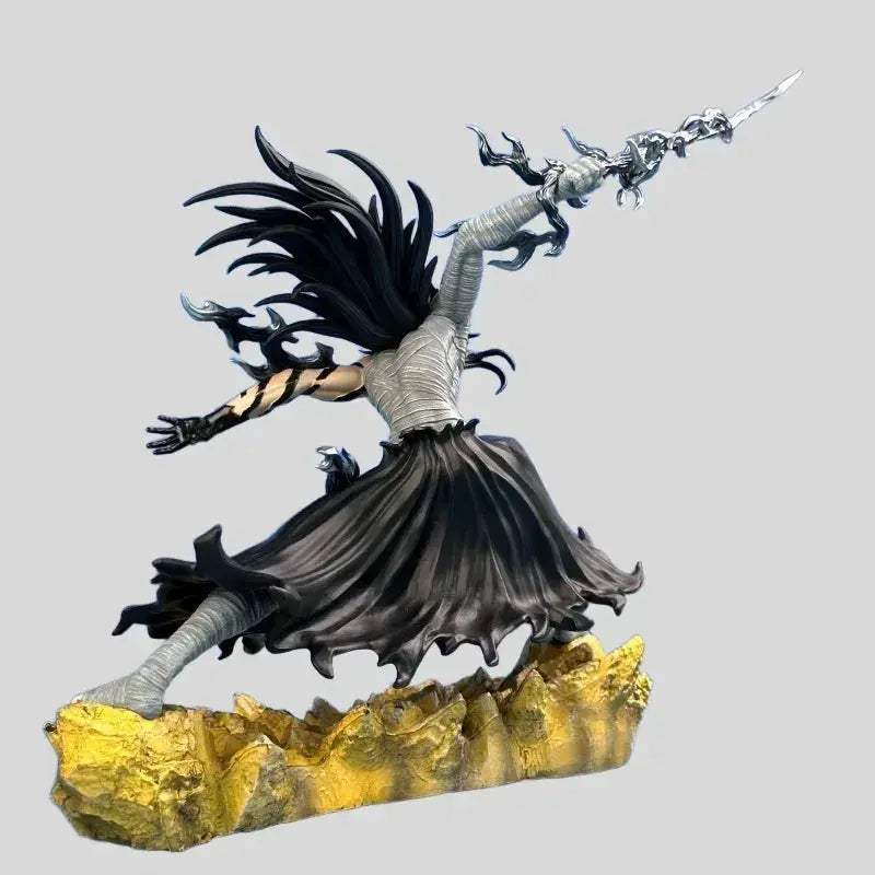 ‌Bleach Anime Figurines Ichigo Kurosaki Final Getsuga Tensho Combat Figure Model Statue 24 CM - ToylandEU