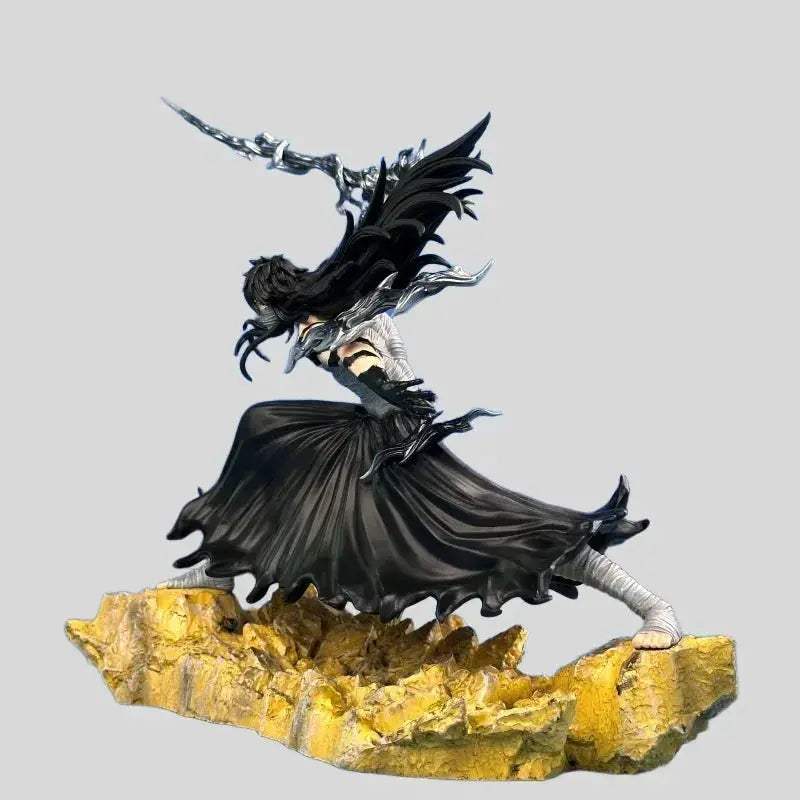‌Bleach Anime Figurines Ichigo Kurosaki Final Getsuga Tensho Combat Figure Model Statue 24 CM - ToylandEU