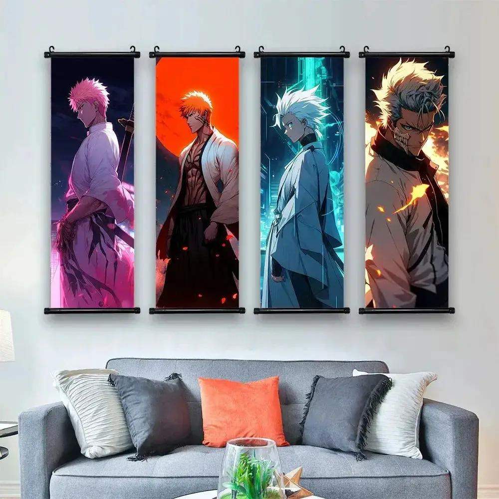Bleach Anime Wall Art Scroll Canvas Print Premium Quality - ToylandEU