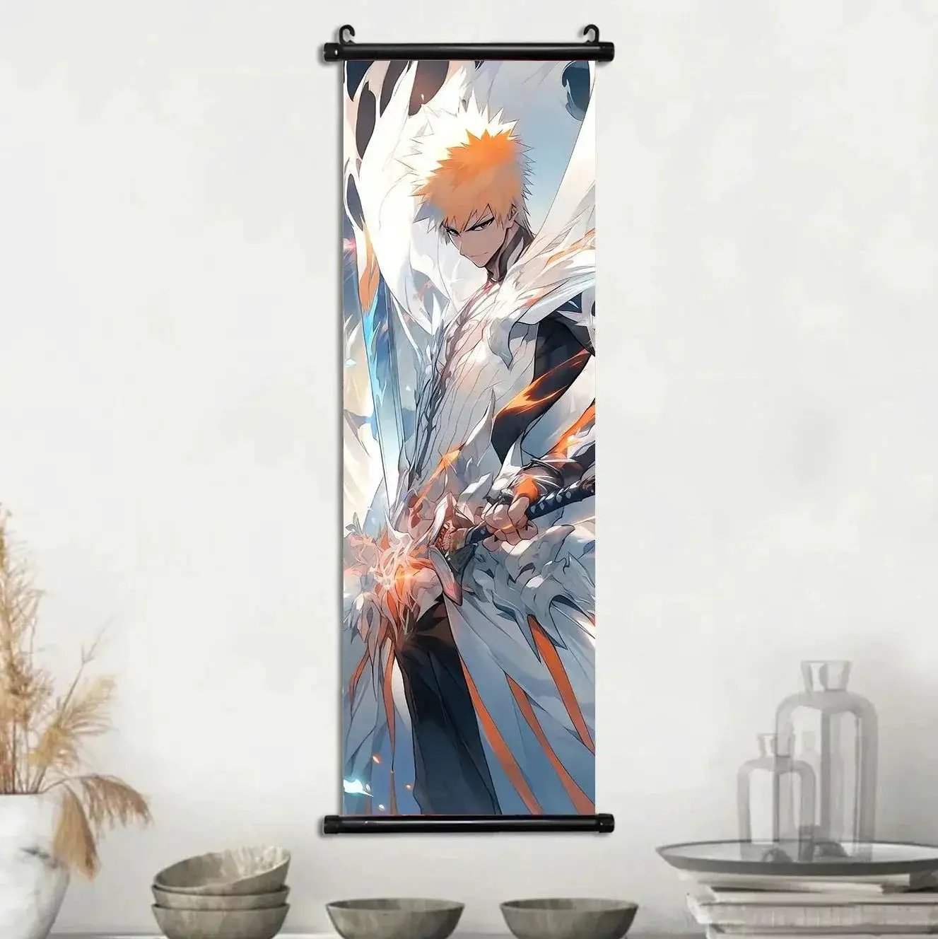 Bleach Anime Wall Art Scroll Canvas Print Premium Quality - ToylandEU