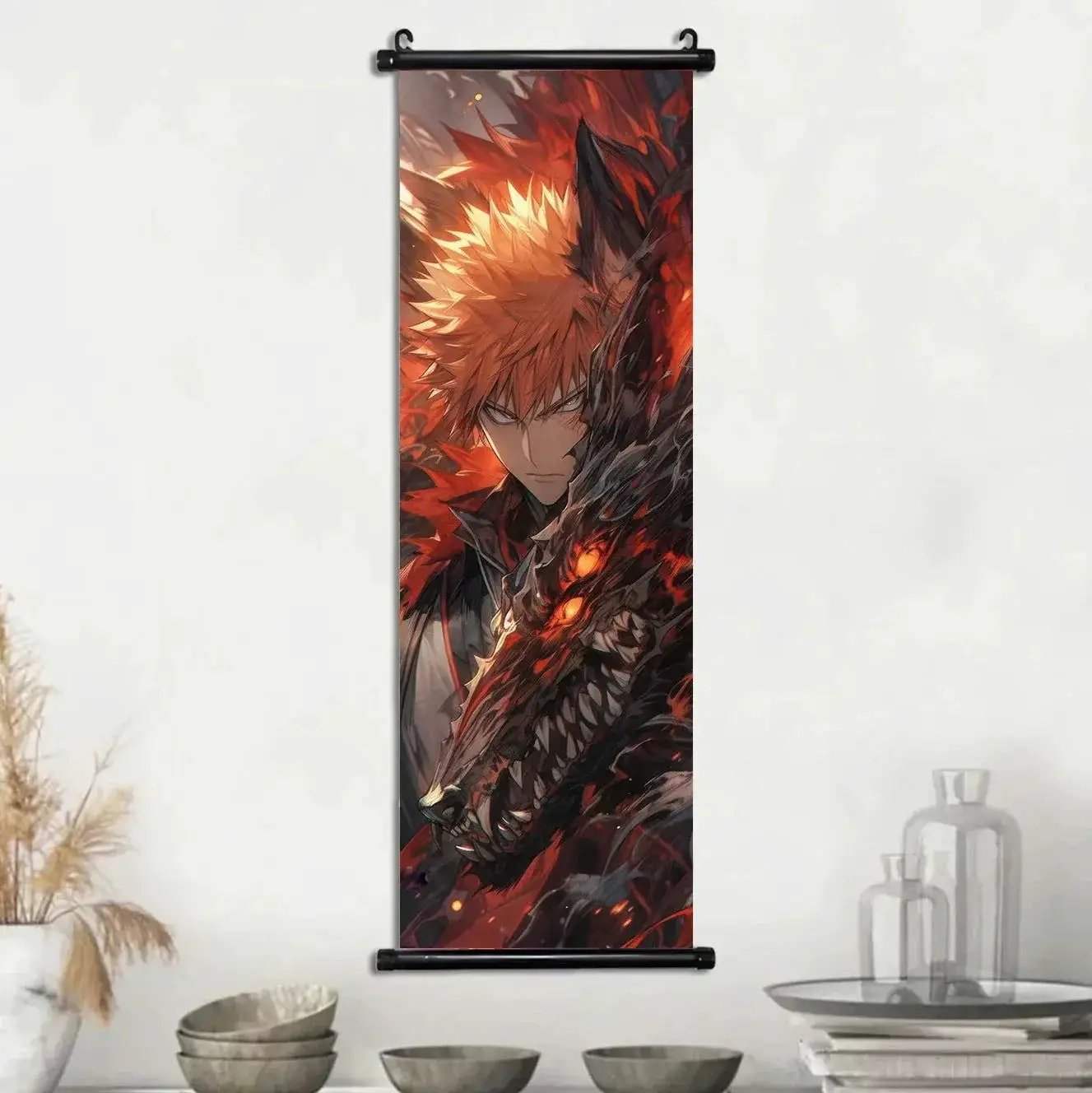 Bleach Anime Wall Art Scroll Canvas Print Premium Quality - ToylandEU