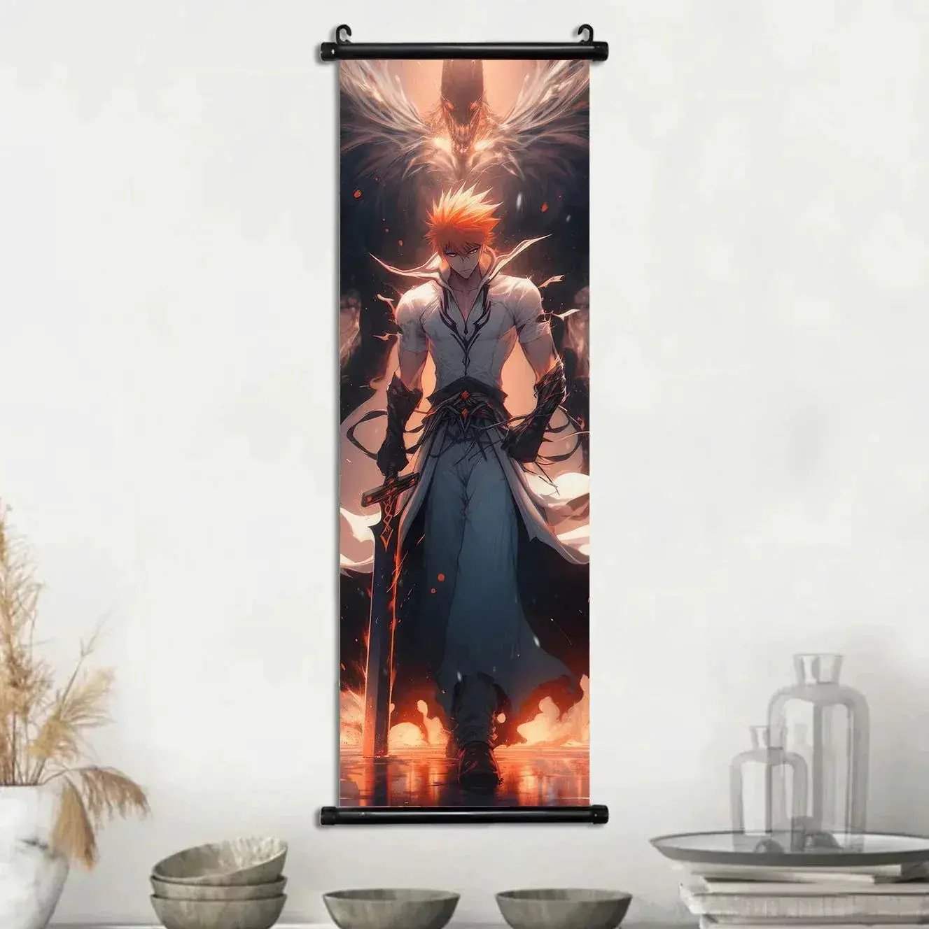 Bleach Anime Wall Art Scroll Canvas Print Premium Quality - ToylandEU