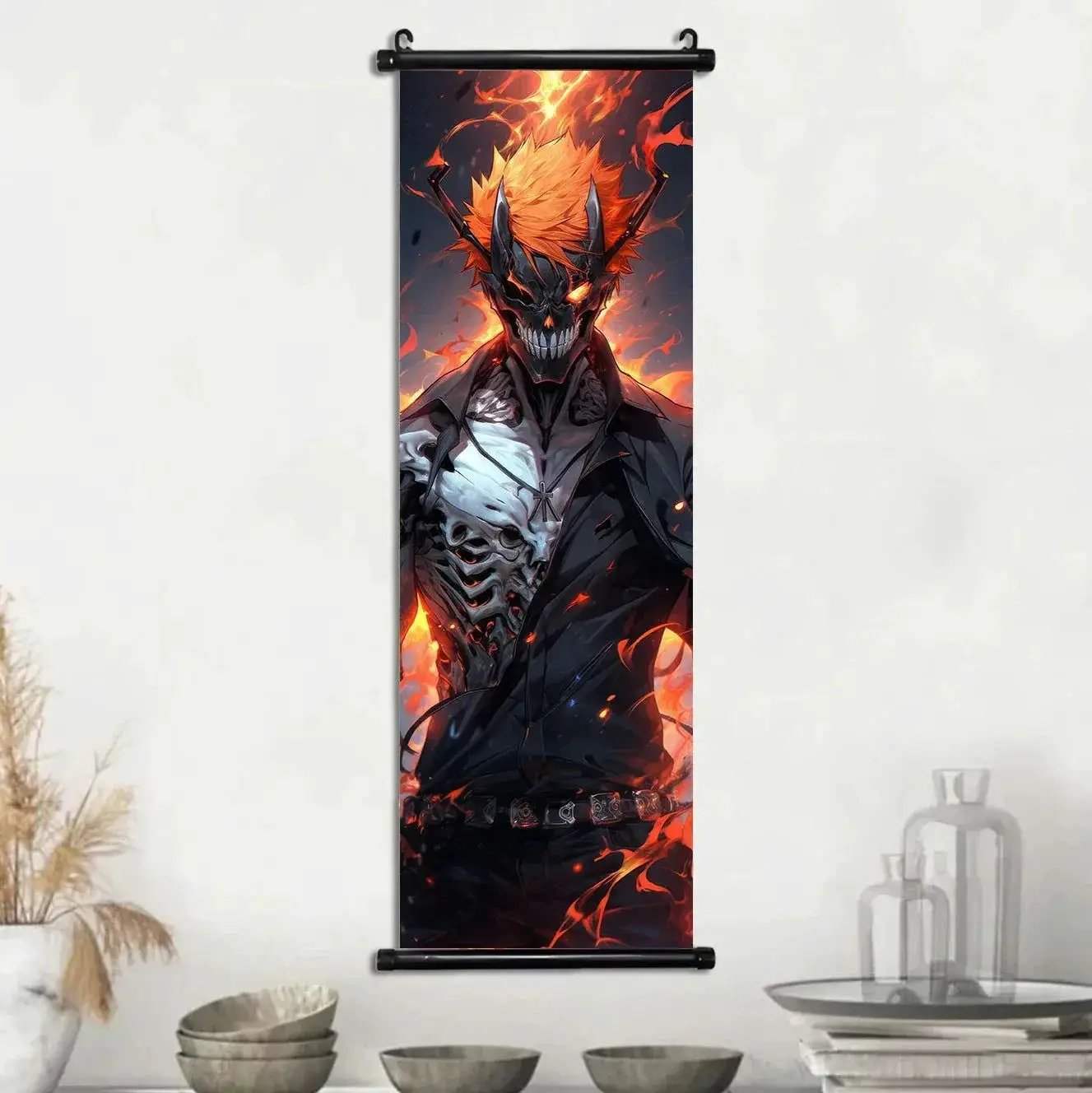 Bleach Anime Wall Art Scroll Canvas Print Premium Quality - ToylandEU