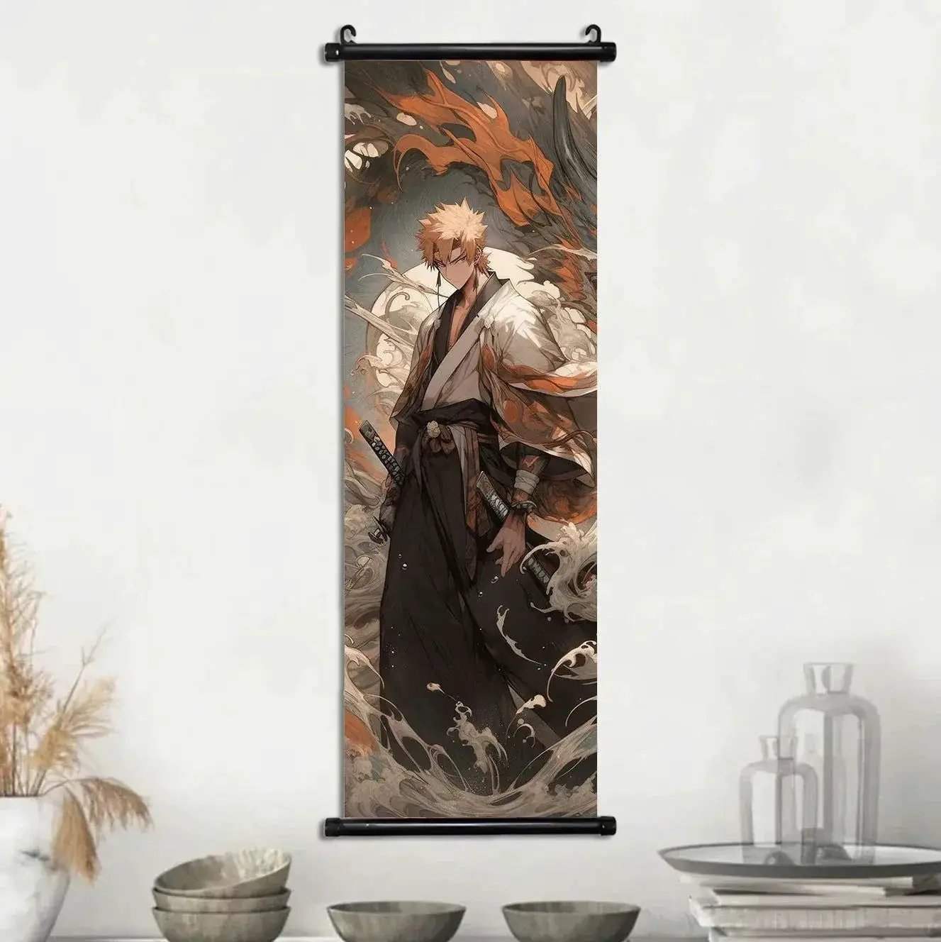 Bleach Anime Wall Art Scroll Canvas Print Premium Quality - ToylandEU