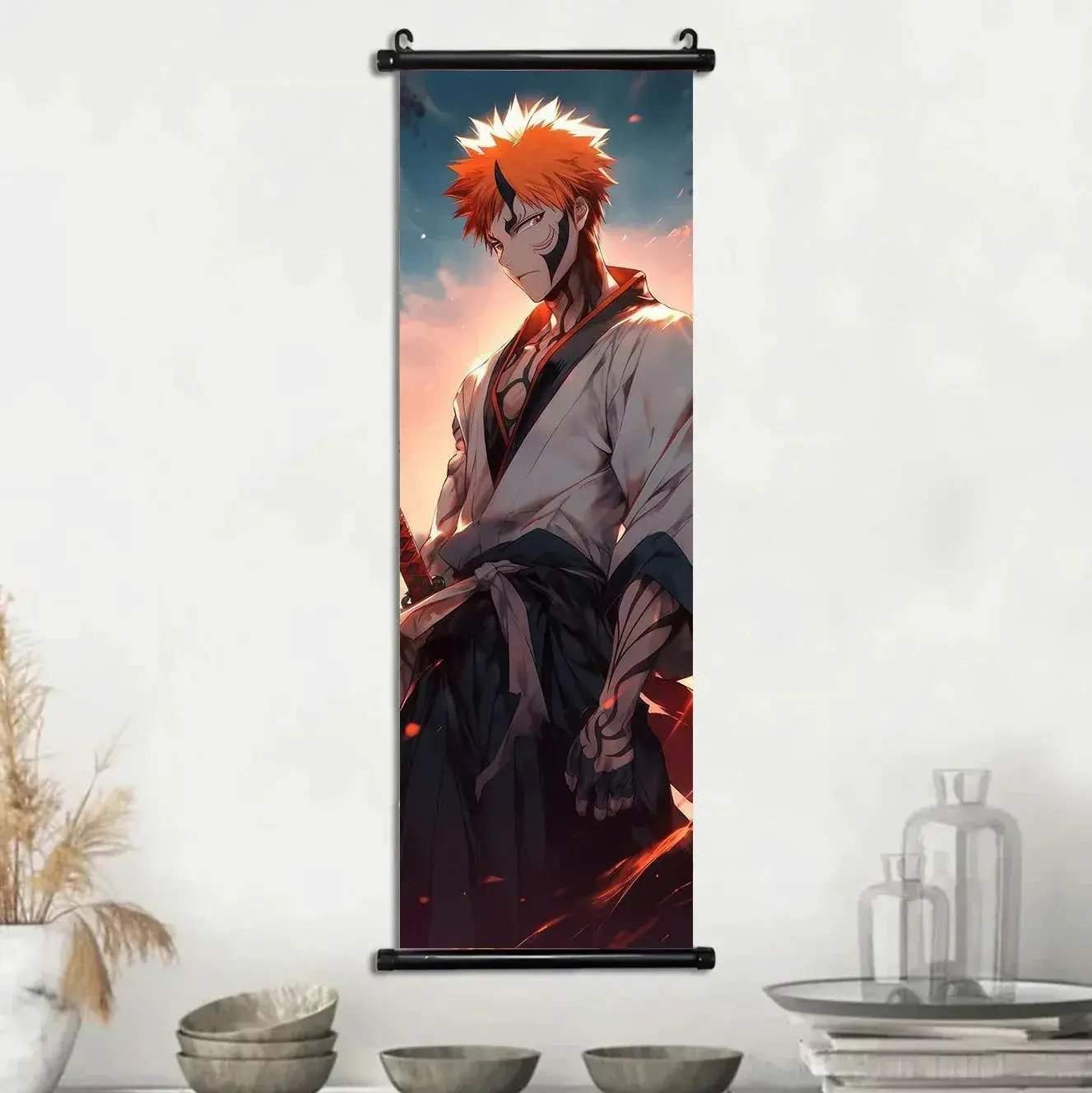 Bleach Anime Wall Art Scroll Canvas Print Premium Quality - ToylandEU