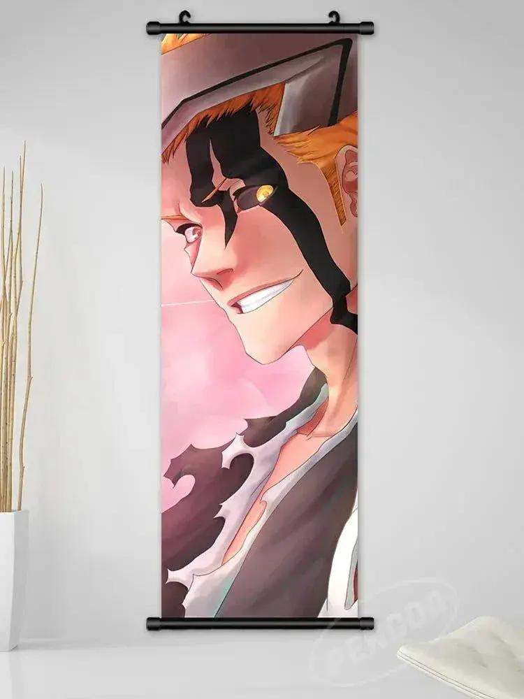 Bleach Canvas Scroll Posters, Wall Art Anime Artwork Painting Anime Hanging Poster - ToylandEU