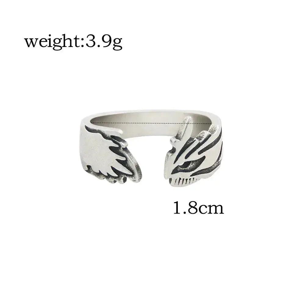  Bleach Ichigo Ring Stainless Steel Adjustable Cosplay -  ToylandEU™