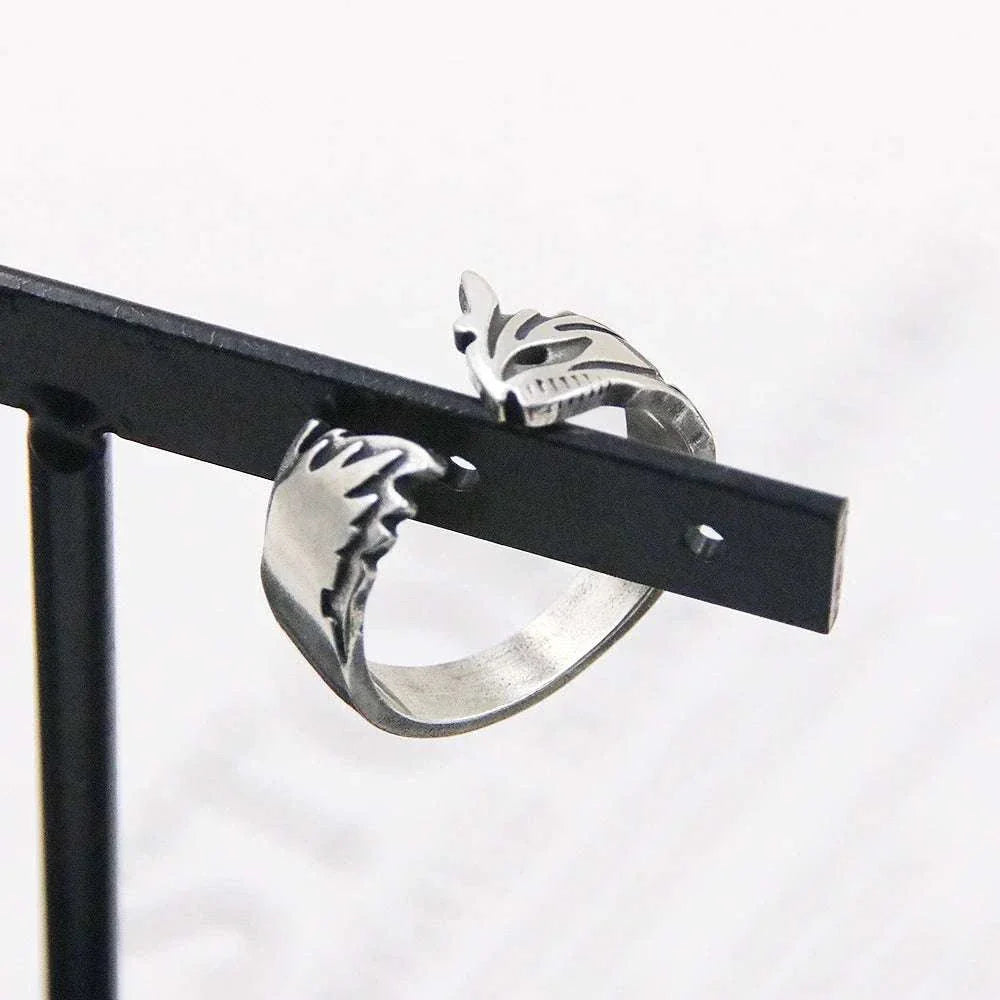  Bleach Ichigo Ring Stainless Steel Adjustable Cosplay 