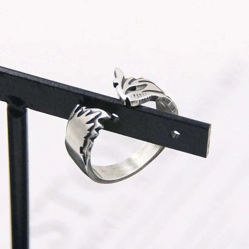 Bleach Ichigo Ring Stainless Steel Adjustable Cosplay