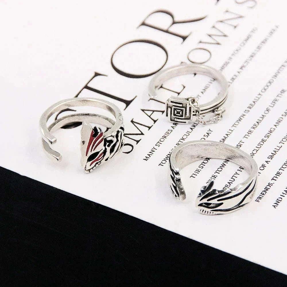Bleach Ichigo Ring Stainless Steel Adjustable Cosplay