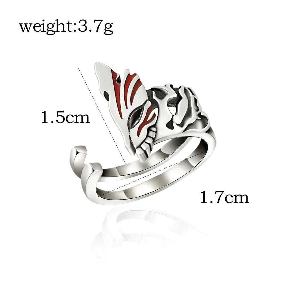 Bleach Ichigo Ring Stainless Steel Adjustable Cosplay