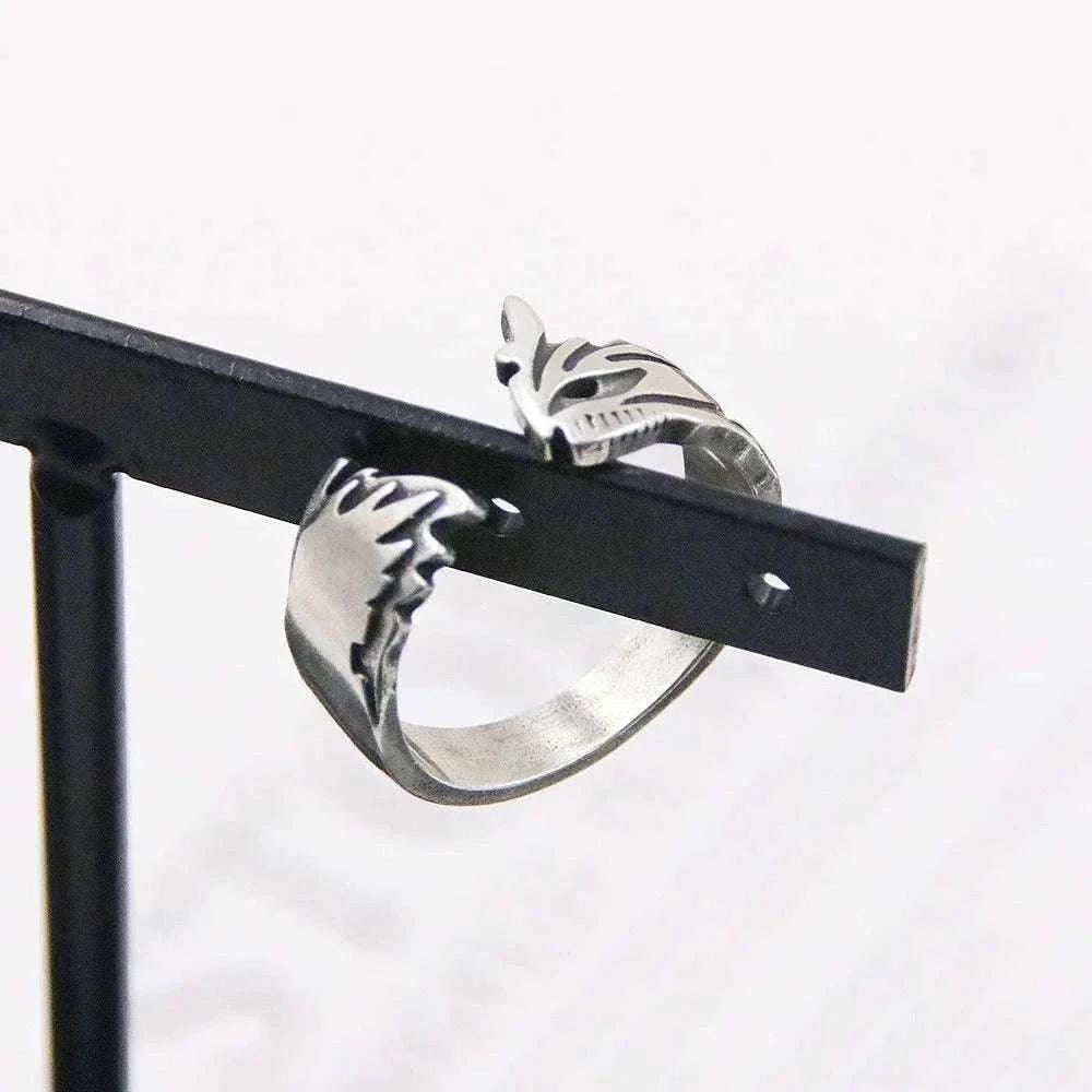Bleach Ichigo Ring Stainless Steel Adjustable Cosplay