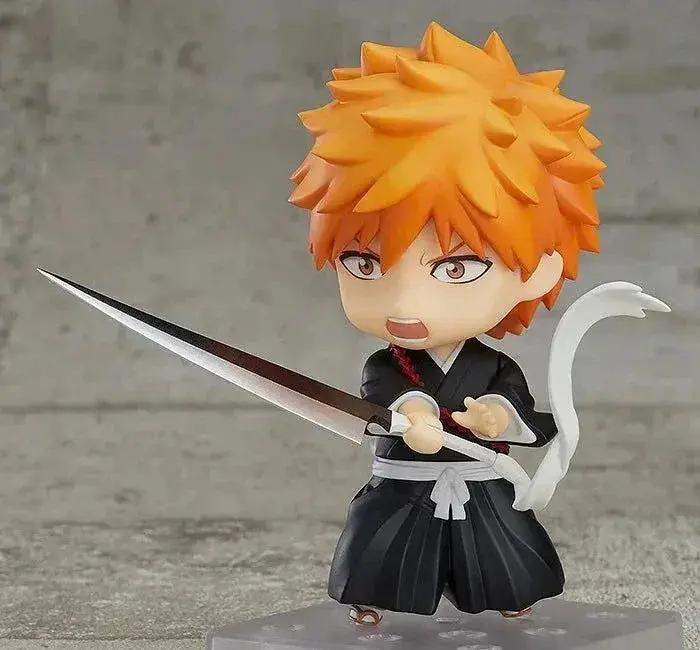 Bleach Kawaii Cute Mini Anime Figurines, Hitsugaya Toushirou, Ichigo Kurosaki, Chibi Figures 10cm - ToylandEU