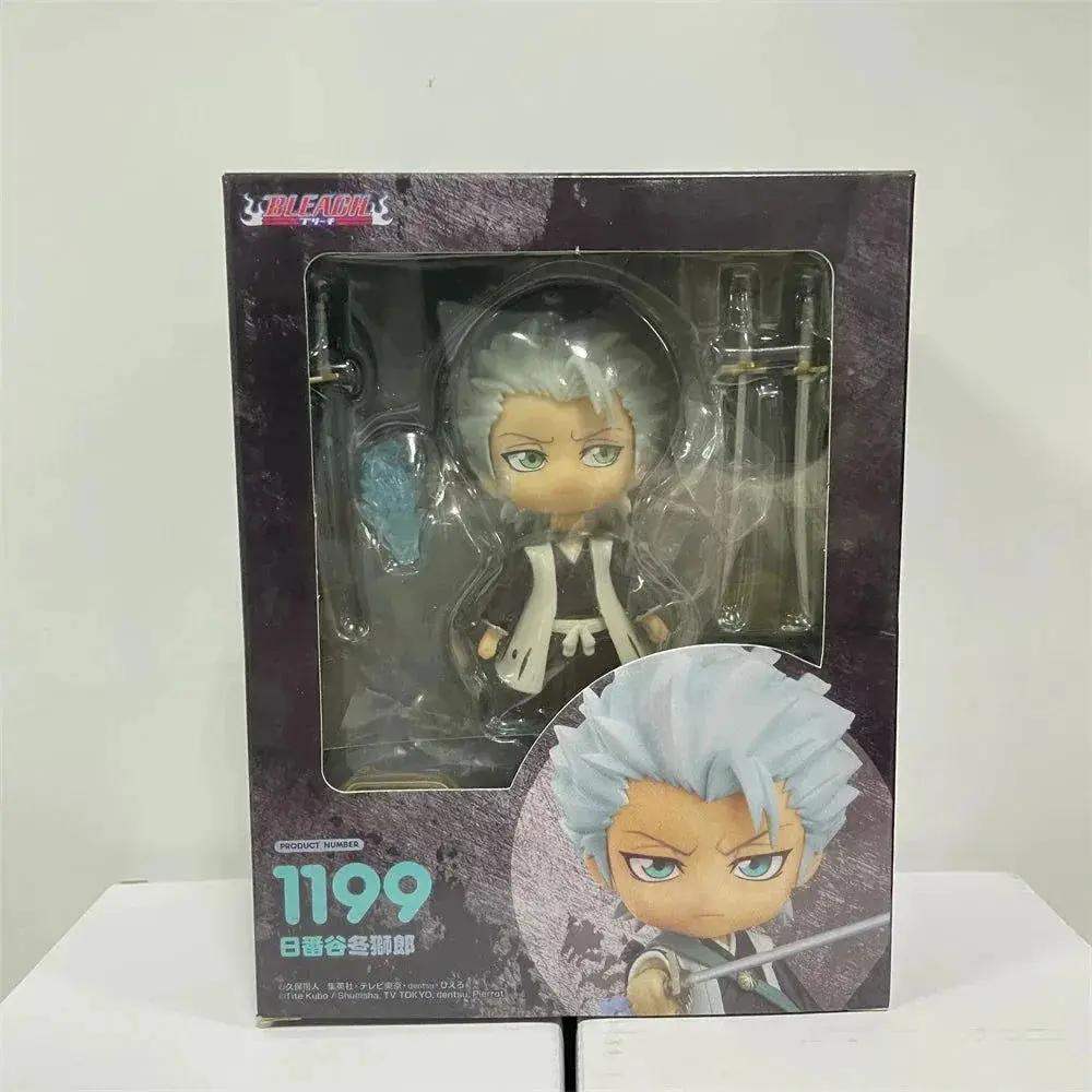 Bleach Kawaii Cute Mini Anime Figurines, Hitsugaya Toushirou, Ichigo Kurosaki, Chibi Figures 10cm - ToylandEU