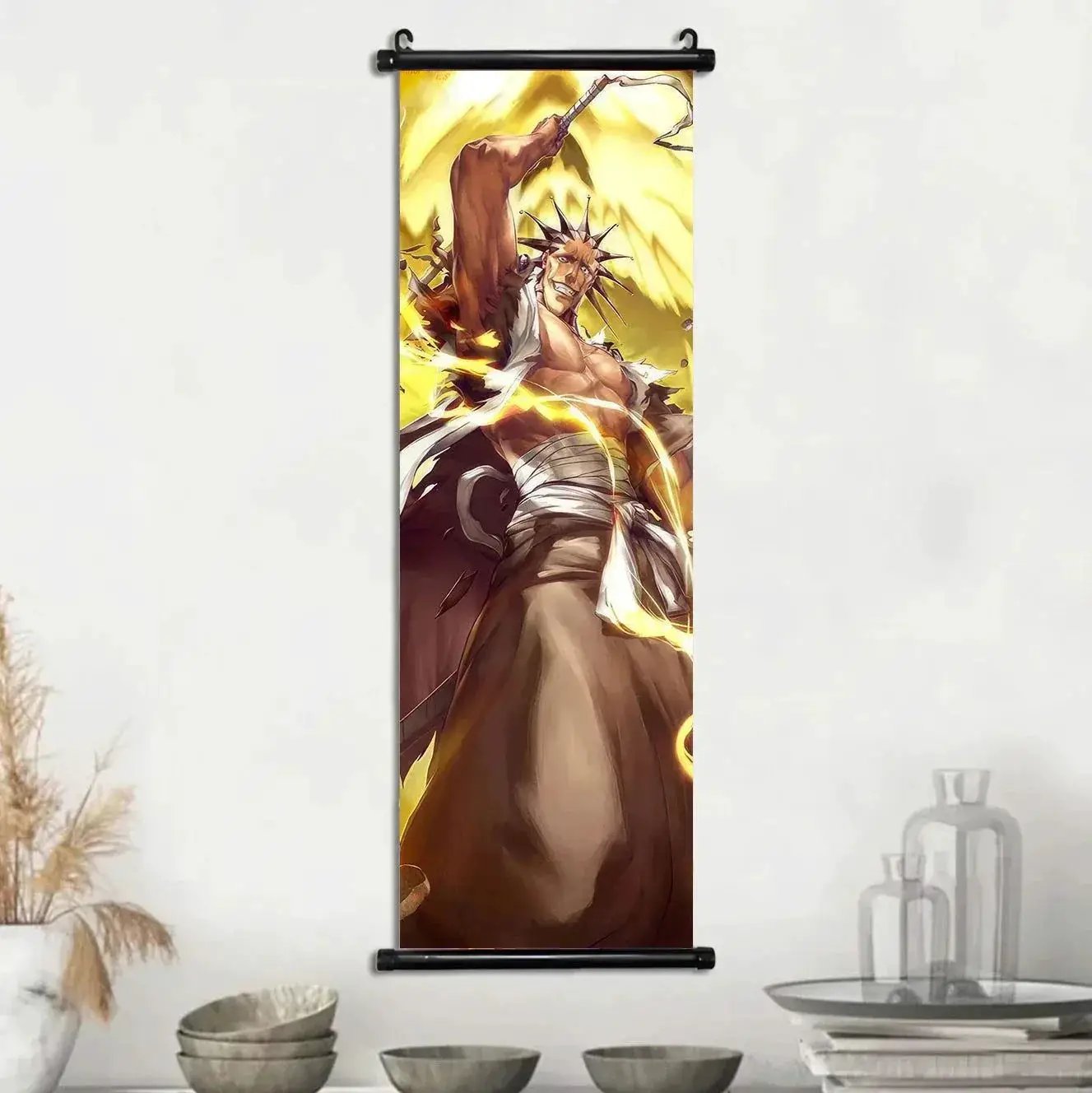 Bleach Wall Art Premium Scrolls Canvas Posters For Living Room - ToylandEU