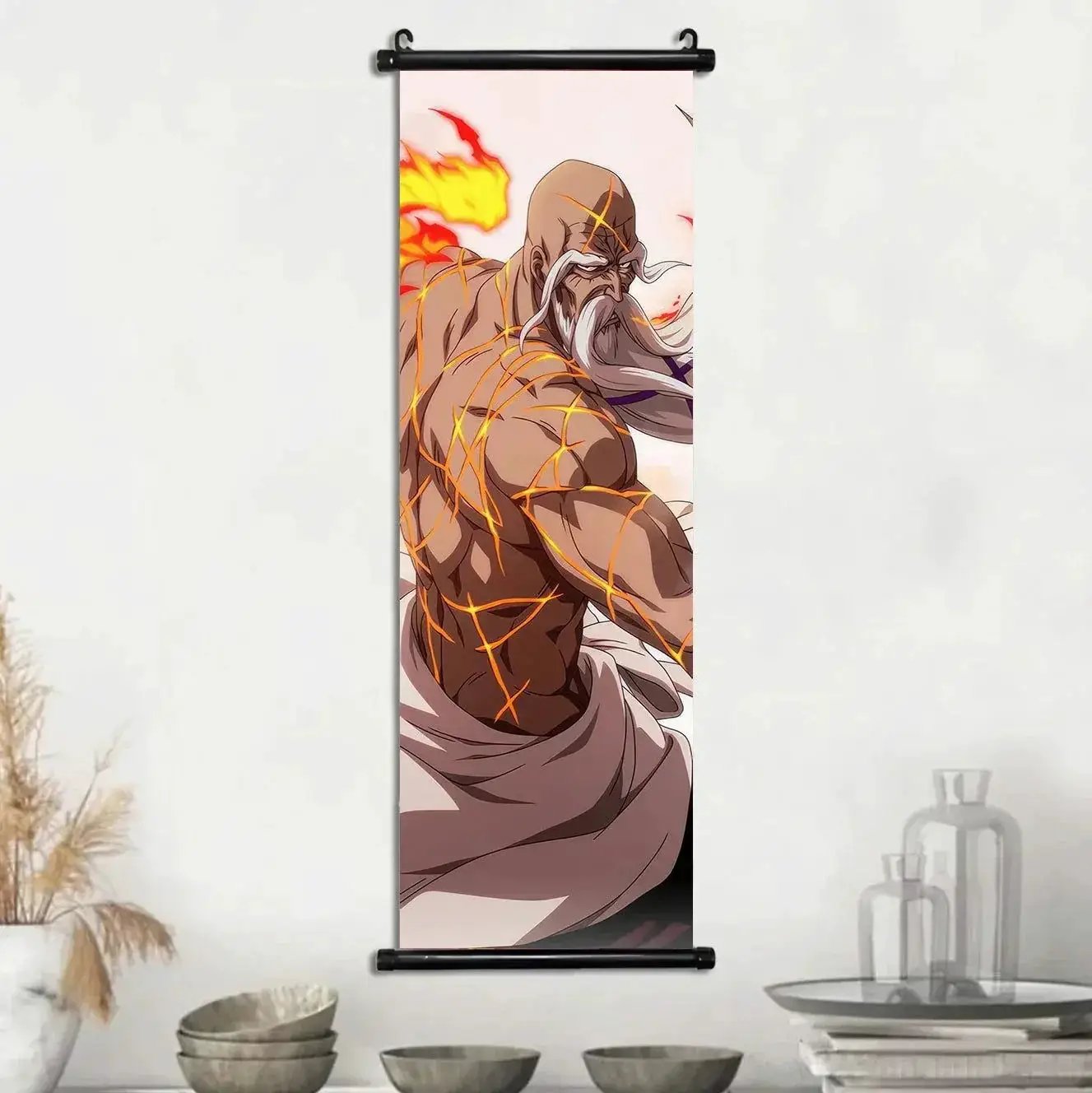 Bleach Wall Art Premium Scrolls Canvas Posters For Living Room - ToylandEU