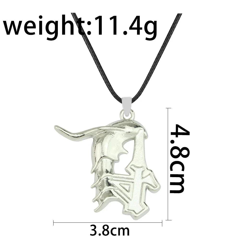 Bleach Ulquiorra Mask Necklace Anime Pendant Durable
