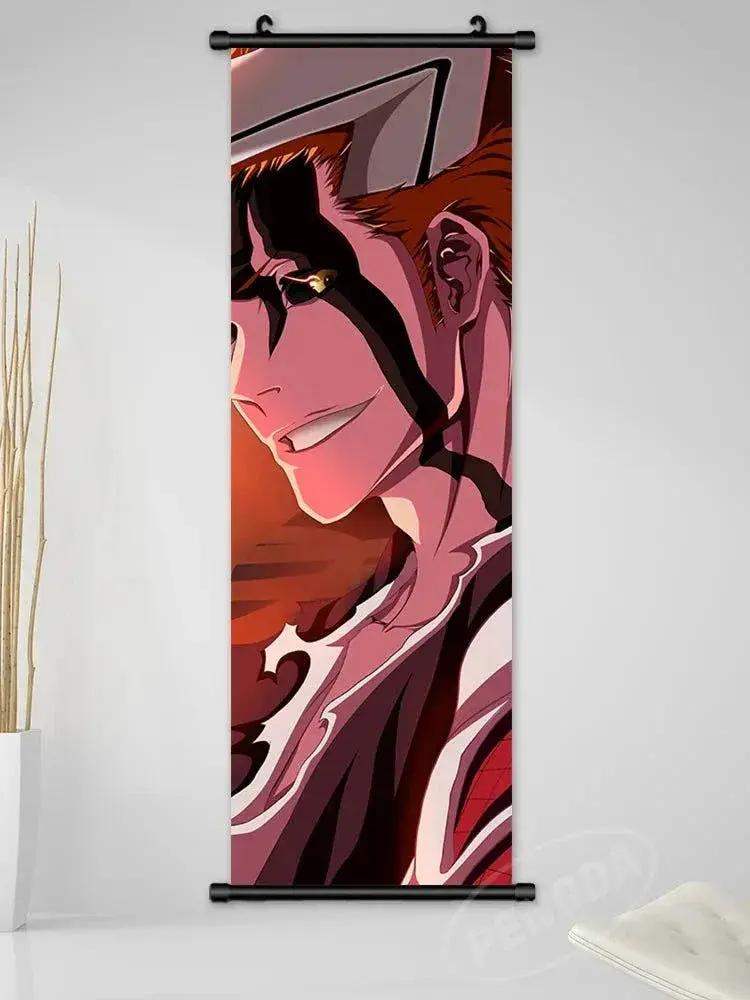 Bleach Canvas Scroll Posters, Wall Art Anime Artwork Painting Anime Hanging Poster - CLOUDANIMESTUDIO