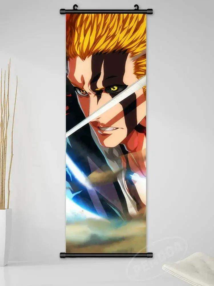 Bleach Canvas Scroll Posters, Wall Art Anime Artwork Painting Anime Hanging Poster - CLOUDANIMESTUDIO
