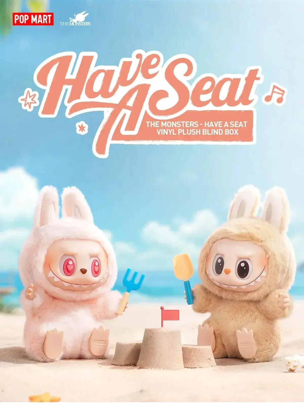  [RESTOCK: OCTOBER POPMART Have a Seat Vinyl Plush Blind Box Labubu -  ToylandEU™