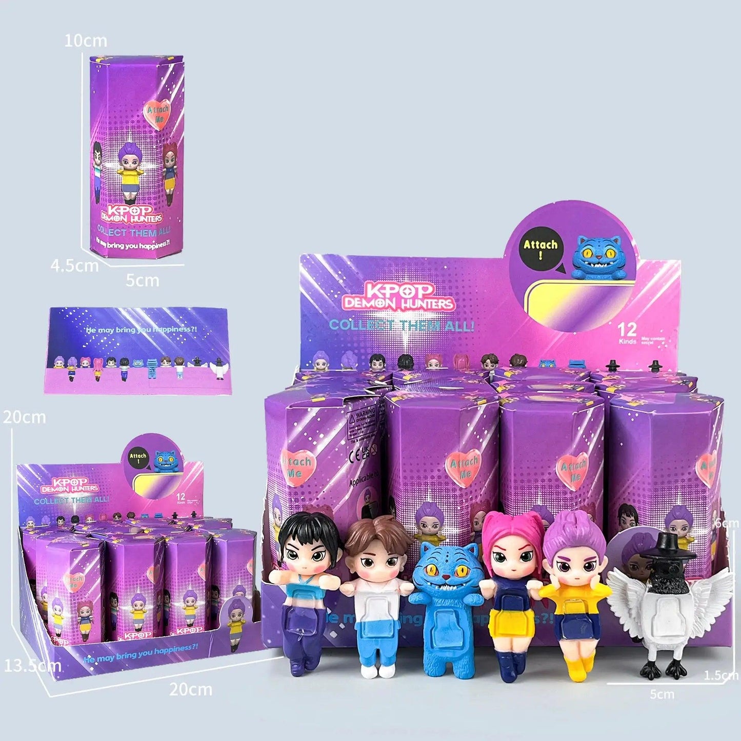  Kpop Demon Hunters Blind Box Figures PVC Collectibles -  ToylandEU™