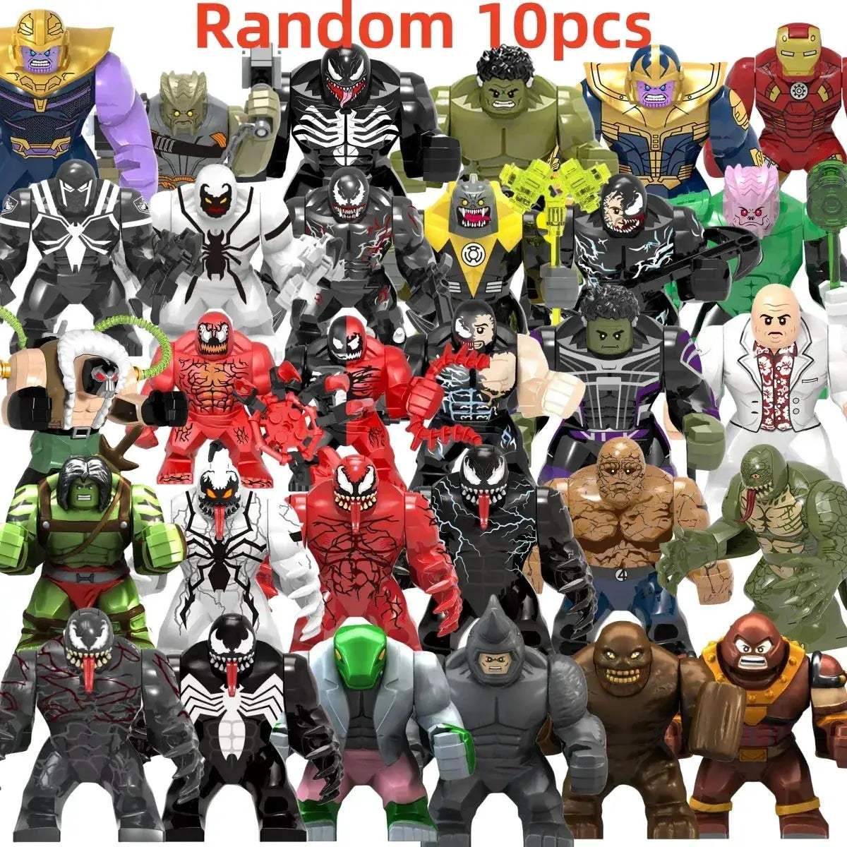 Blind Box Mini Figures Collectible Superhero Set With Surprises - ToylandEU