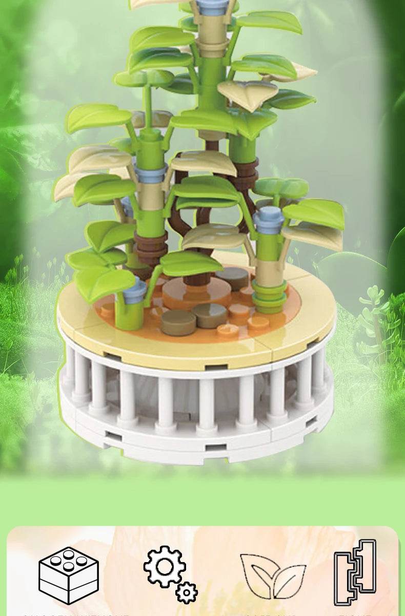 Block City DIY Potted Plants Cactus Bonsai Building Toys - ToylandEU