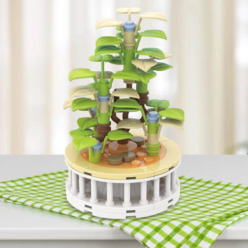 Block City DIY Potted Plants Cactus Bonsai Building Toys - ToylandEU
