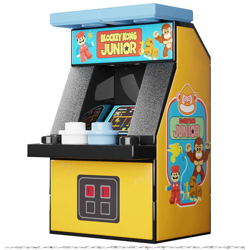 Blockey Kong Jr. - Custom Arcade Machine made using LEGO parts - ToylandEU