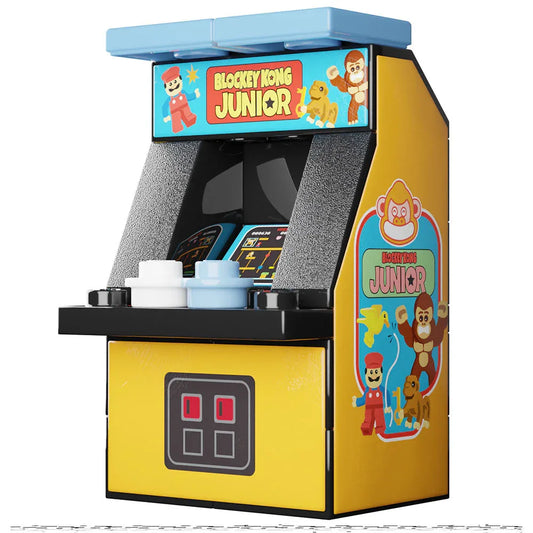Blockey Kong Jr. - Custom Arcade Machine made using LEGO parts - ToylandEU