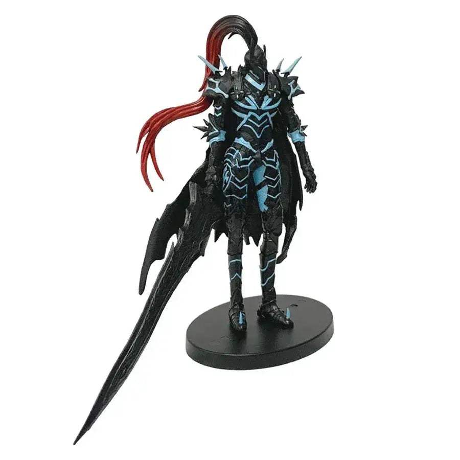 Blood-Red Commande Igris Anime Figurine, Solo Leveling Manwha Figure Sung Jinwoo Action Figure 21 CM - ToylandEU