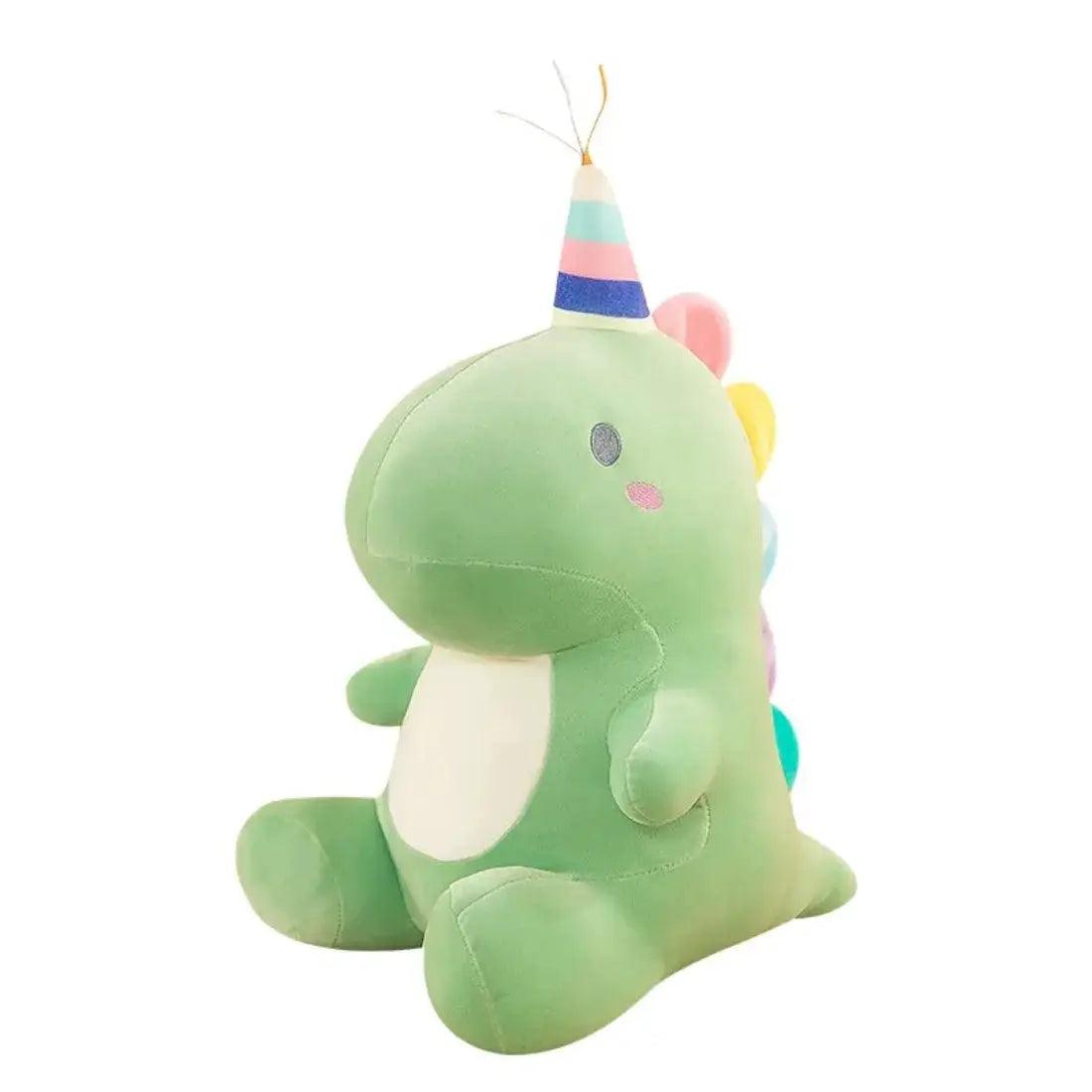  Blue Dinosaur Plush Cozy Pillow Toy For Kids 30cm -  ToylandEU™