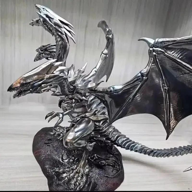  Blue-Eyes Ultimate Dragon Anime Figurine, White Dragon BEWD Yu-Gi-Oh Action Figures PVC Statue 25 CM -  ToylandEU™