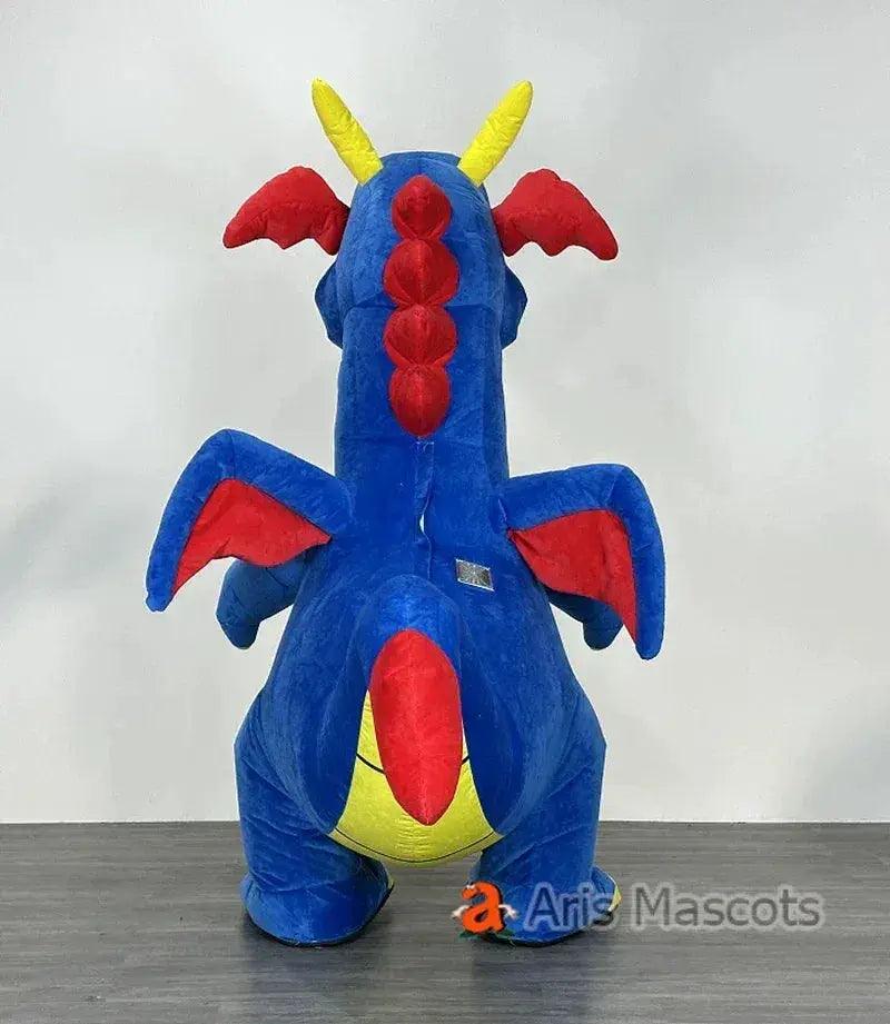  Blue Inflatable Dinosaur Costume for Adults Cosplay -  ToylandEU™