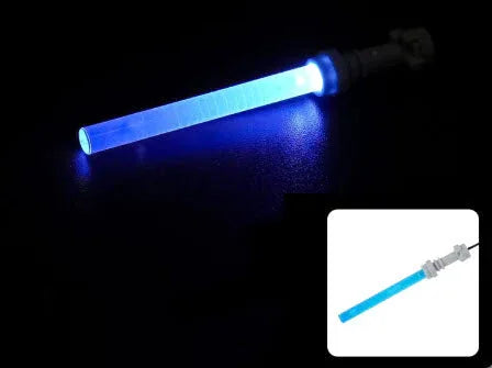 2-Inch Blue LED Lightsaber Blade for Figures USB Plug-In Glowing Accessory LEGO-Compatible - ToylandEU