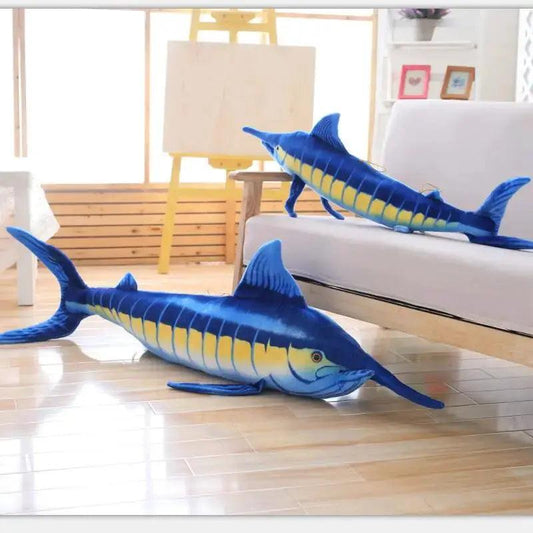  Blue Marlin Plush Toy Ultra Soft Gift Ready -  ToylandEU™