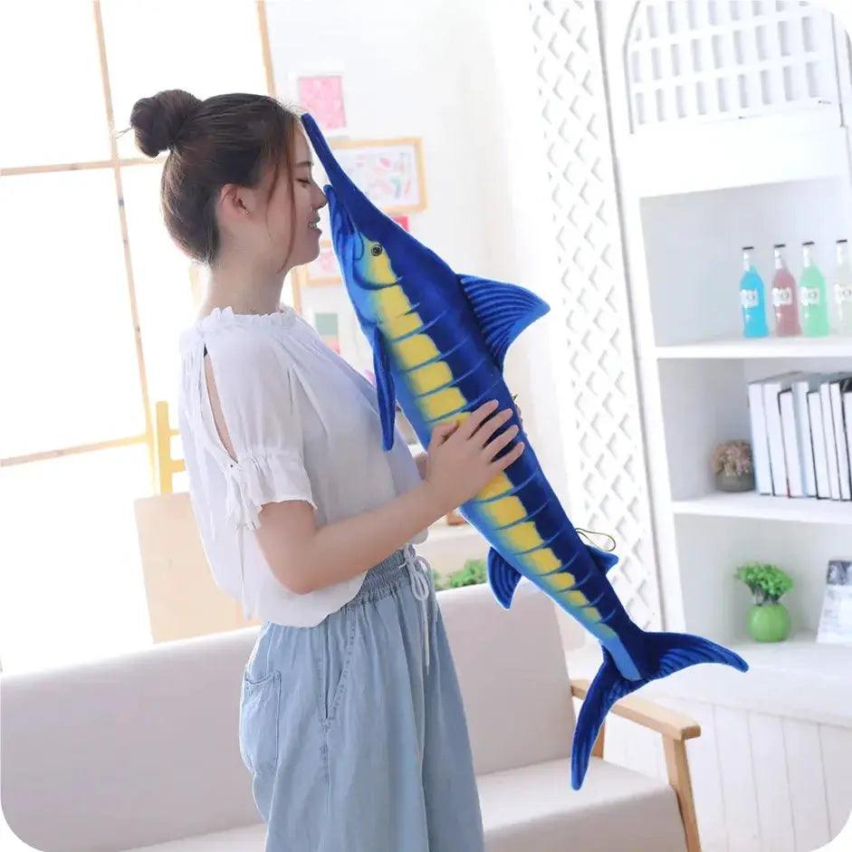  Blue Marlin Plush Toy Ultra Soft Gift Ready -  ToylandEU™