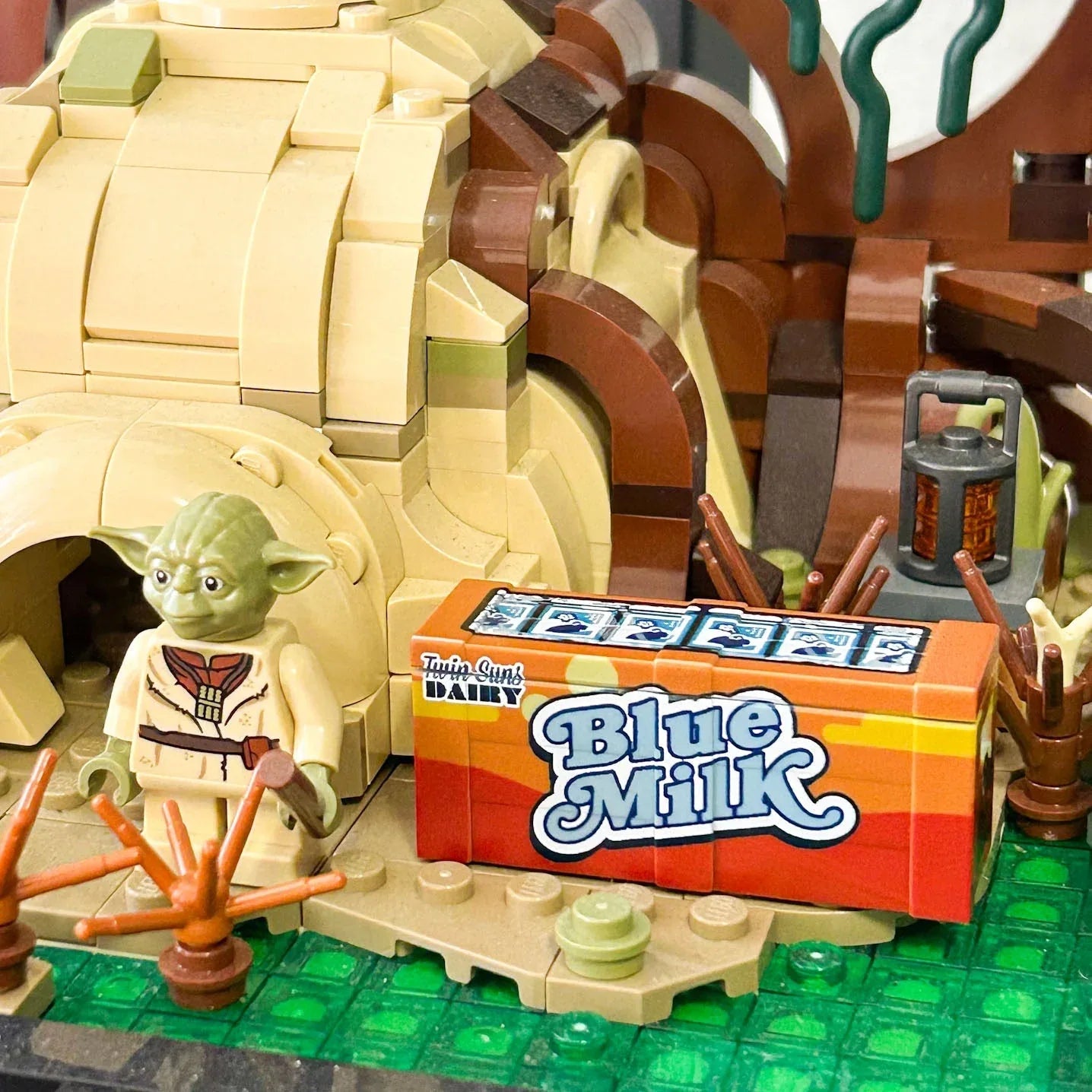 Blue Milk BrickArms Crate for LEGO Star Wars MOCs Official - ToylandEU