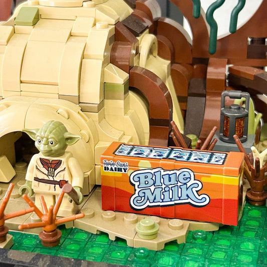 Blue Milk BrickArms Crate for LEGO Star Wars MOCs Official - ToylandEU