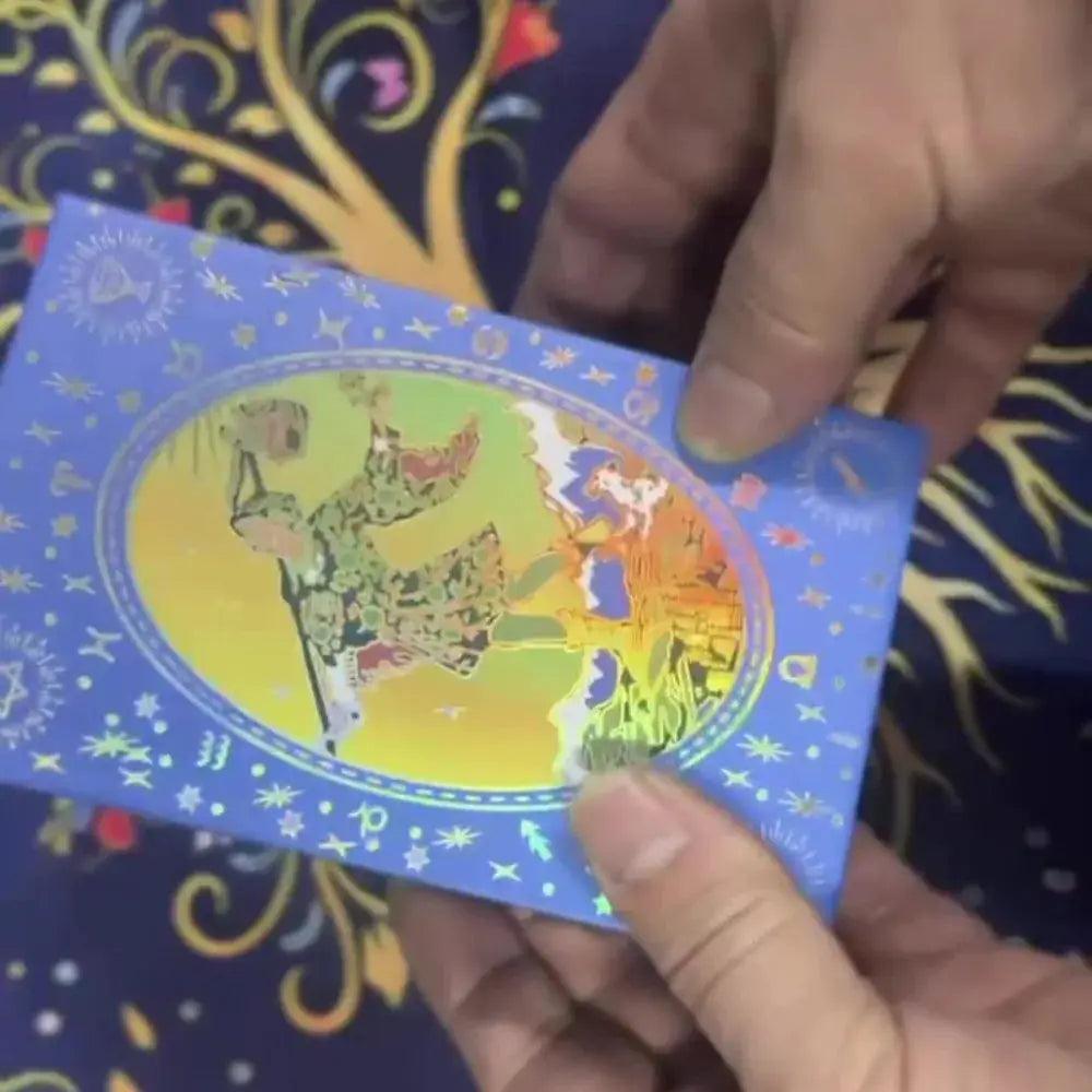  Blue Moon Tarot Cards Waterproof Gold Foil Deck -  ToylandEU™
