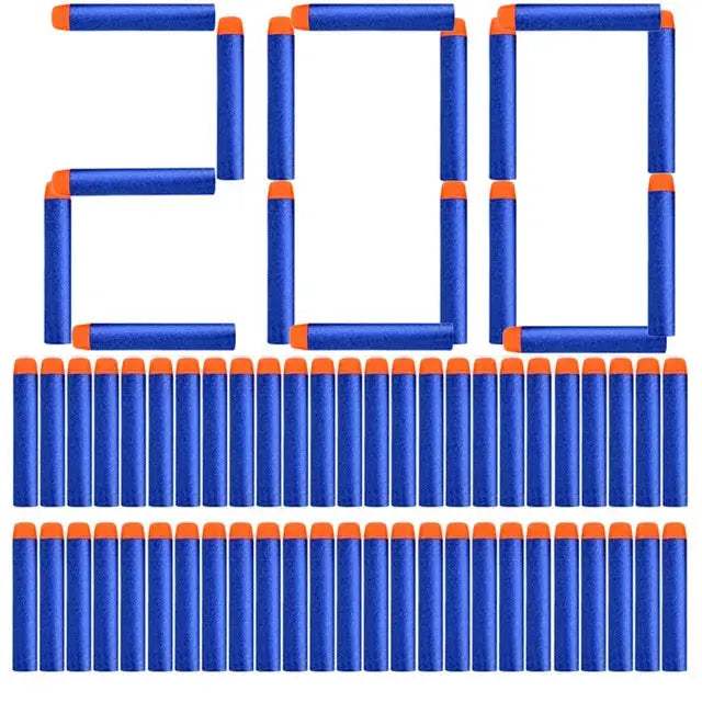 Blue Nerf Darts Refills 7.2cm Bulk Pack 1000 Pieces - ToylandEU